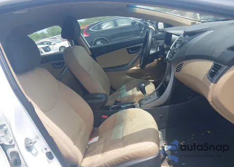 2013 Hyundai Elantra Gls из США, поврежденный, VIN 5NPDH4AEXDH352278